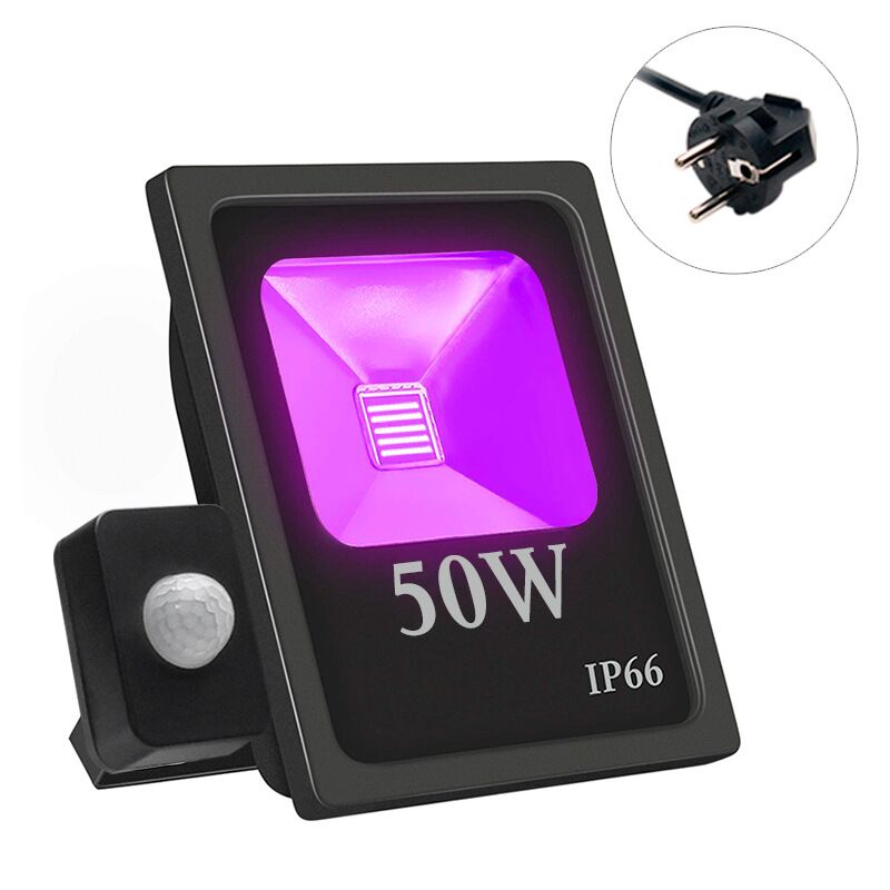 UV LED Black Light 30W 60W Ultraviolet LED Flood light Blacklight IP66 Waterproof Outdoor Stage Light for Bar Dance Party Xmas