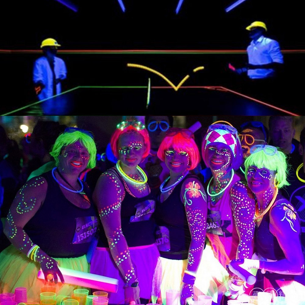 UV LED Black Light 30W 60W Ultraviolet LED Flood light Blacklight IP66 Waterproof Outdoor Stage Light for Bar Dance Party Xmas