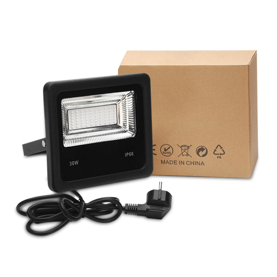 UV LED Floodlight 30W 60W Ultra Violet LED Black Light with on/off switch AC85-265V IP66 Waterproof DJ Disco Party Stage Light