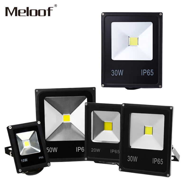 12V LED Floodlights 10W 20W 30W 50W IP65 Outdoor DC12-24V LED Spotlights IP65 Waterproof Floodlight for Boat and Swim Pool