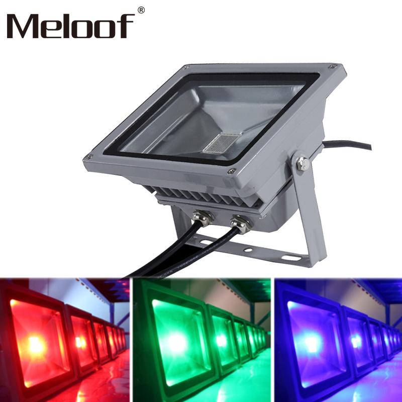 DC24V 10W 20W 30W 50W RGB DMX LED flood light lamp outdoor LED floodlight support DMX512 control DMX512 Landscape Lamp