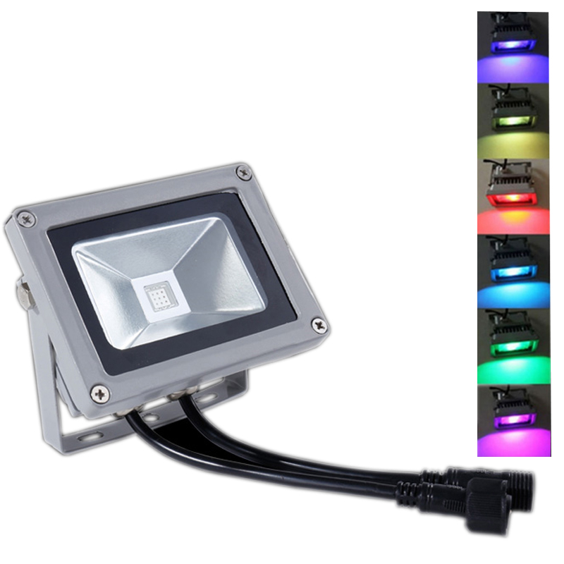 DC24V 10W 20W 30W 50W RGB DMX LED flood light lamp outdoor LED floodlight support DMX512 control DMX512 Landscape Lamp