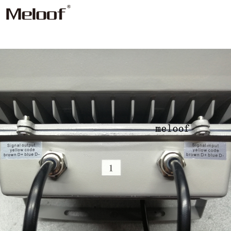 DC24V 20W 30W 50W DMX LED flood light lamp outdoor LED floodlight support DMX512 control Writable address code DMX512 floodlight