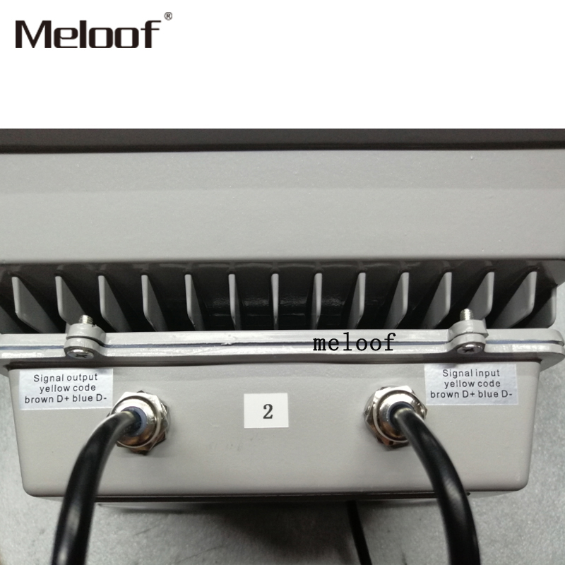 DC24V 20W 30W 50W DMX LED flood light lamp outdoor LED floodlight support DMX512 control Writable address code DMX512 floodlight