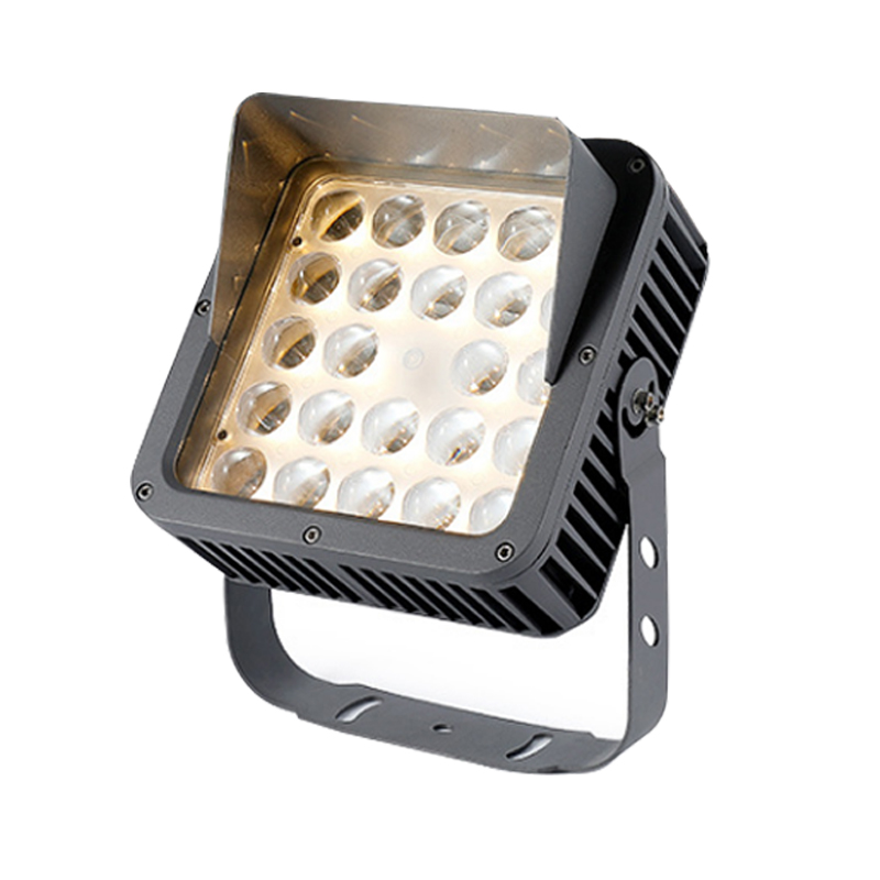 Outdoor LED Spotlight Waterproof Wall Lamp Narrow Beam Angle LED Floodlight 36W 48W 72W 110-240V Long Distance Wall Washer Lamp