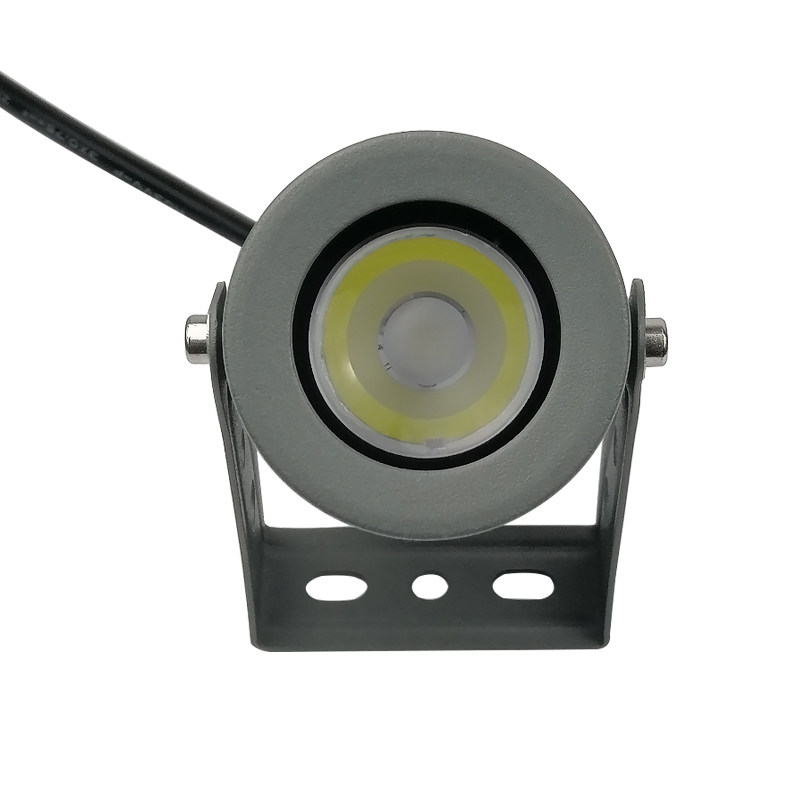 Outdoor RGB Led Floodlight 6W Led Spot Light Outdoor Lighting Narrow Angle Flood Light with AC110V220V Courtyard column lighting