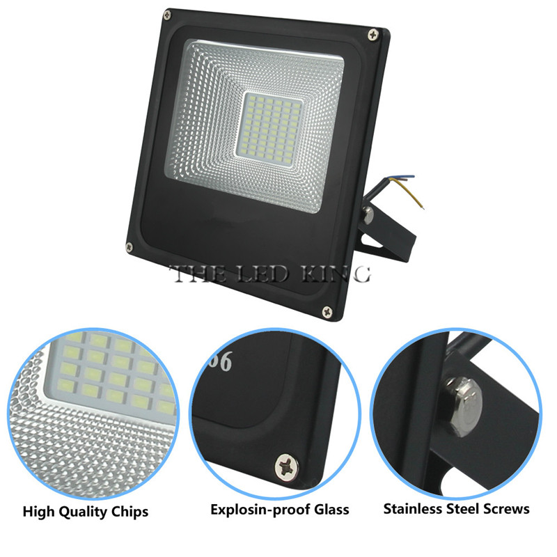 60W 80W 30W 500W LED Flood Light Motion Sensor Waterproof AC85-265V LED PIR Floodlight Reflector Wall Lamp Outdoor Halogen Light