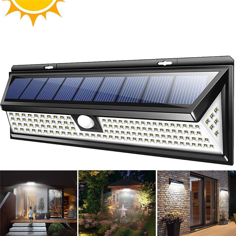 90 LED Solar Light Outdoor Solar Lamp Powered Sunlight PIR Motion Sensor Waterproof Street Lamp for Garden Decoration