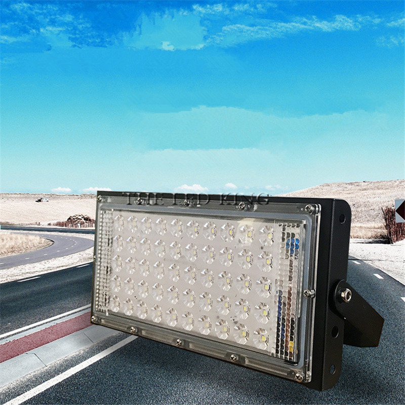 220V LED FloodLight 10W 30W 50W 100W Reflector LED Flood Light Waterproof IP65 Spotlight Wall Outdoor Lighting Warm Cold White