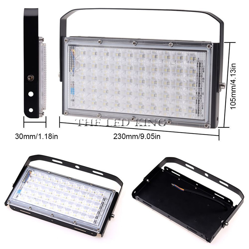 220V LED FloodLight 10W 30W 50W 100W Reflector LED Flood Light Waterproof IP65 Spotlight Wall Outdoor Lighting Warm Cold White