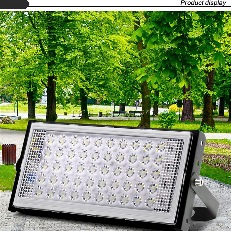 220V 240V LED Cast light LED Spotlight 50W IP65 power waterproof Landscape Lighting LED street Lamp