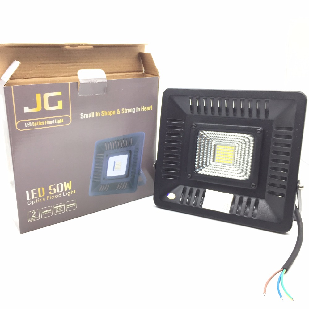 Ultra Thin 50W LED Flood Light Floodlight Waterproof Outdoor Lighting Lamp Garden Spot Light Refletor Warm/Cold White 220V