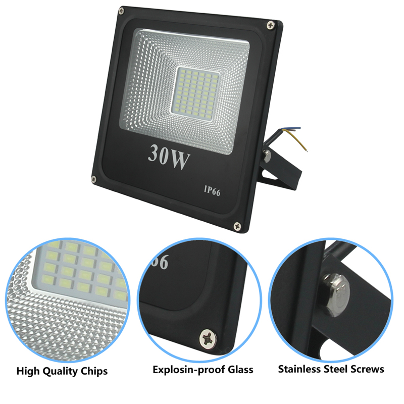 4PCS 50W 100W 150W COB LED Flood Light Super Bright IP66 Waterproof LED Flood Lights AC85-265V Outdoor Emergency Wall Spotlight