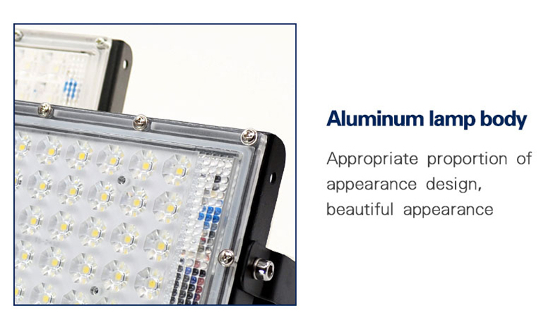 180-240V Floodlight Lamp Outdoor Spot Light Super Bright Factory Photography Market Lamp 50W/100W Waterproof