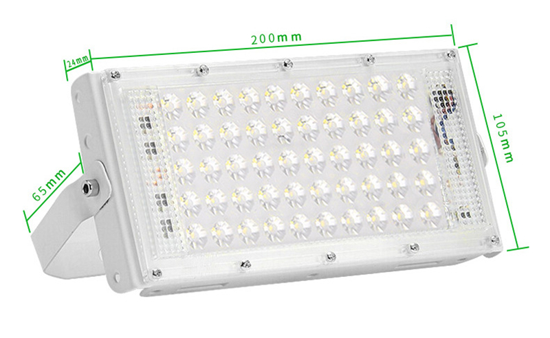 180-240V Floodlight Lamp Outdoor Spot Light Super Bright Factory Photography Market Lamp 50W/100W Waterproof