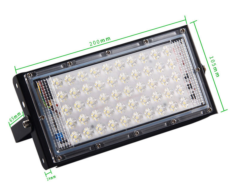 180-240V Floodlight Lamp Outdoor Spot Light Super Bright Factory Photography Market Lamp 50W/100W Waterproof