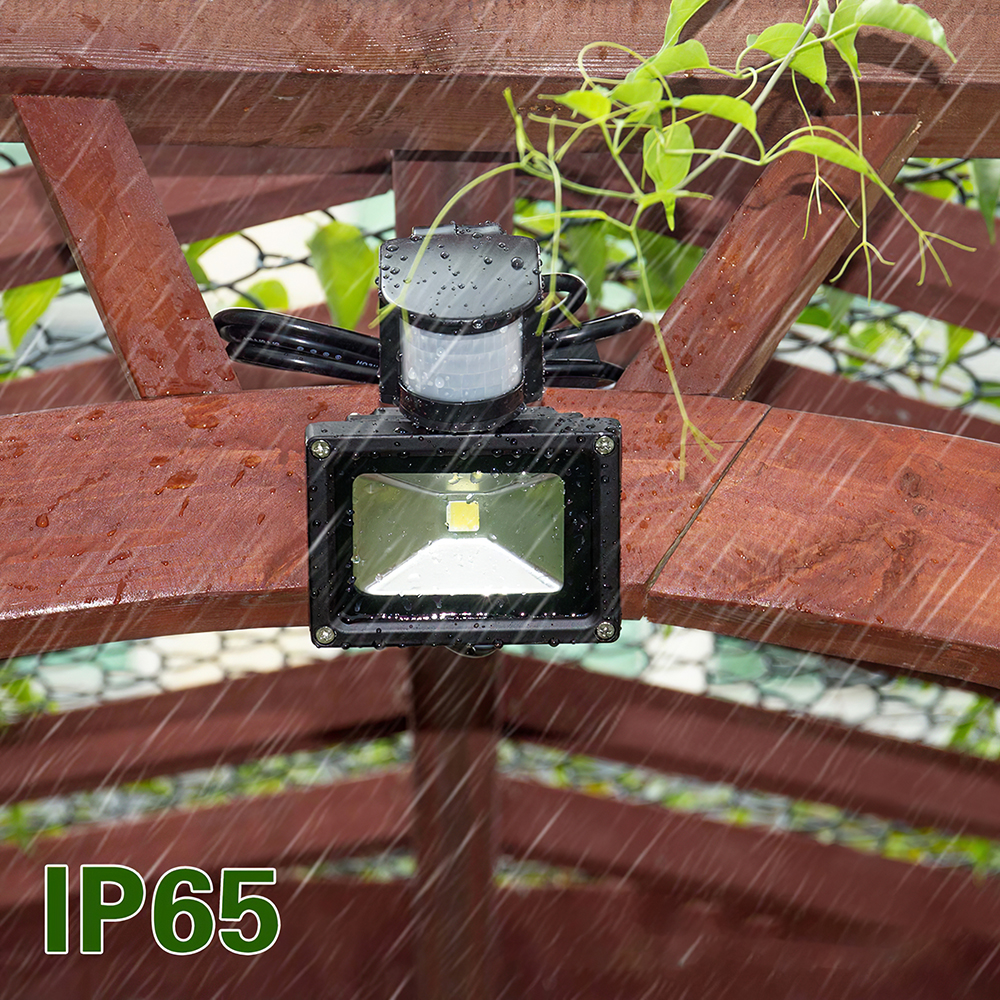 Motion Sensor LED Flood Light Outdoor Induction Spotlight Floodlight Security Light Waterproof Garden Porch Light Street Lamp