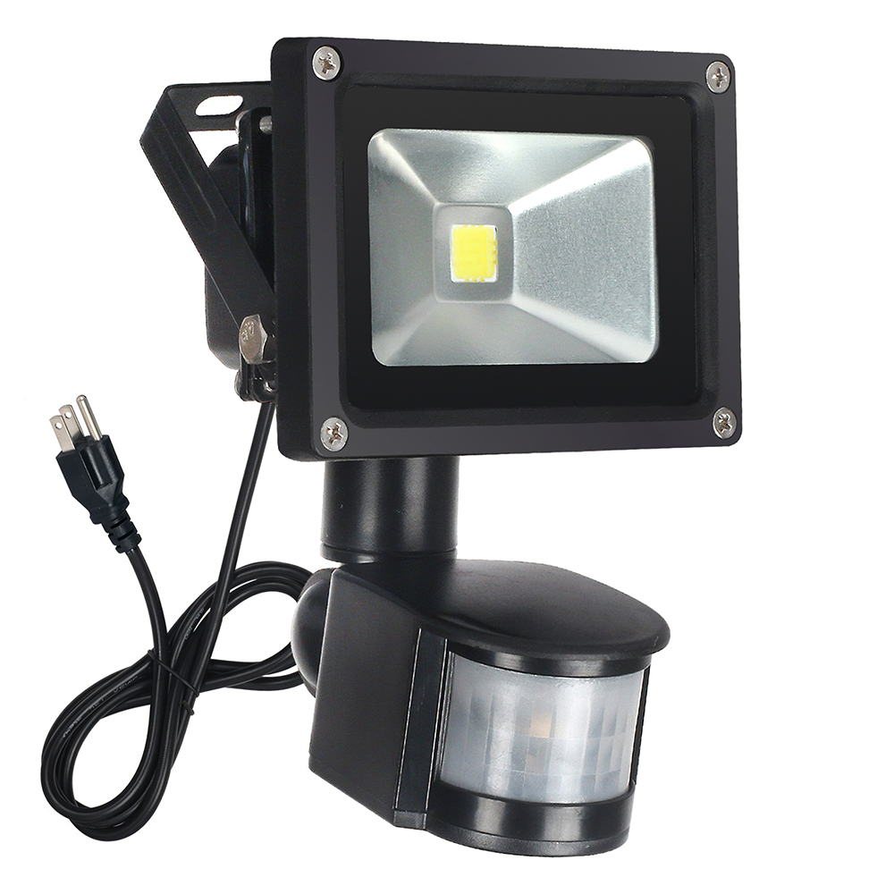 Motion Sensor LED Flood Light Outdoor Induction Spotlight Floodlight Security Light Waterproof Garden Porch Light Street Lamp