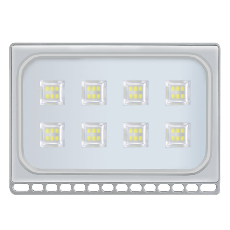 IP65 Waterproof 50W 220V Ultrathin LED Flood Lights Outdoor Warm/Cold White Garden Wall Lamp Street Floodlight LED Spotlight