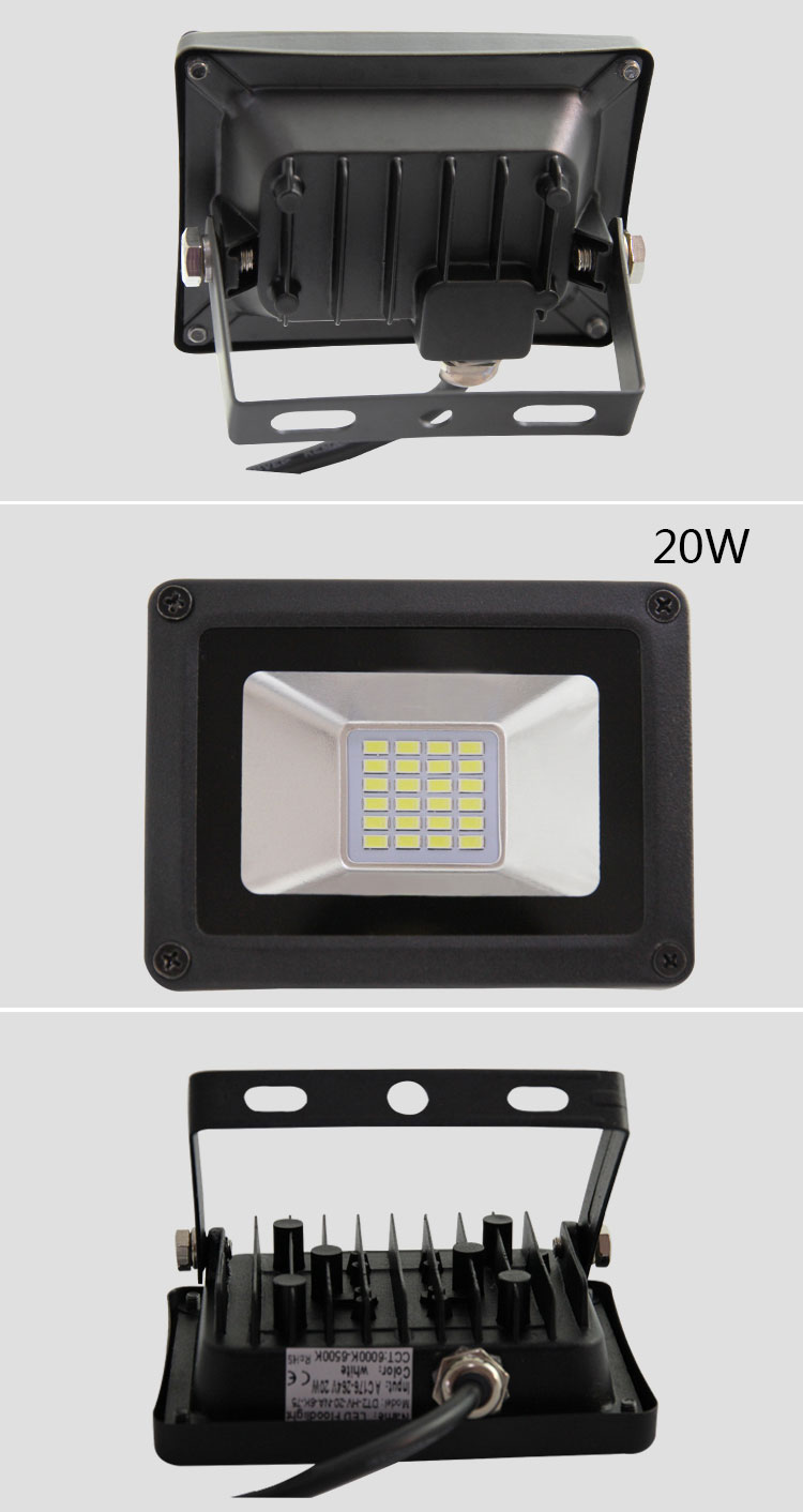 led light flooding 10W 20W coat ip65 lamp camping outside light projector SMD High-quality 5730 warm white cold white