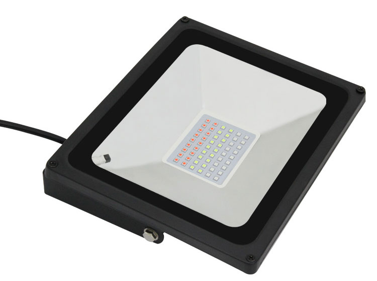RGB LED Flood Light 20W 30W 50W LED Spotlight Reflector Spotlight IP65 CONDUCTED Spotlight Spot Projector Remote Control
