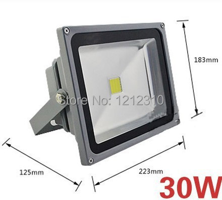 Outdoor Floodlight 10W 20W 30W 50W LED Flood light RGB waterproof AC85-265V