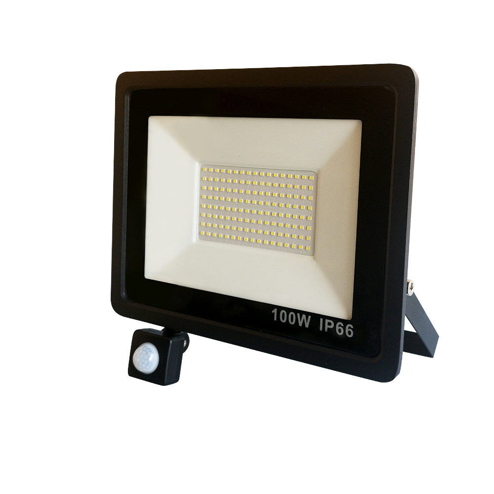 10W 20W 30W 50W 100W LED Floodlight 220V 240V Waterproof PIR Motion Sensor Floodlight Outdoor Wall Lamp Flood Light Spotlight