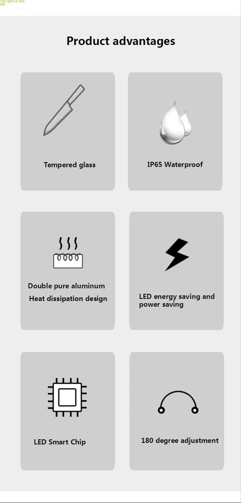 Outdoor Floodlight Spotlight High-power LED Construction Site Lighting Super Bright Searchlight Ip65 Waterproof 600W 800W 1000W