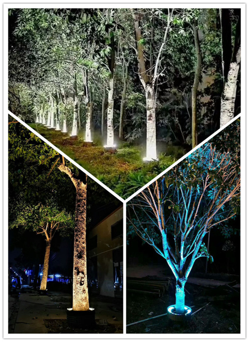 Ground Light Pillar Lights Outdoor Landscape Lighting Rgb Ip65 Waterproof Christmas Garden Park Decoration Lights DC24V Lamp