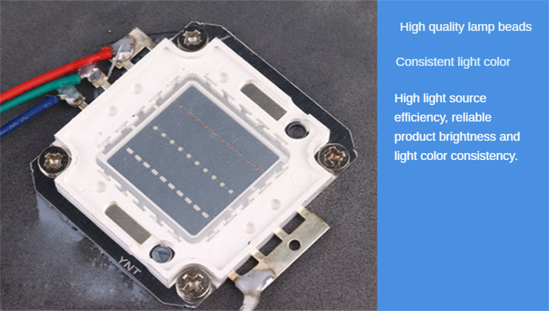 Led Floodlight Outdoor Lighting Led RGB Automatically Variable Light Tree Light Waterproof Led Lamp Spotlight Landscape Lighting