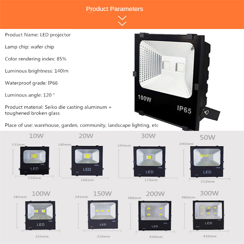 Led Floodlight Outdoor Lighting Led RGB Automatically Variable Light Tree Light Waterproof Led Lamp Spotlight Landscape Lighting