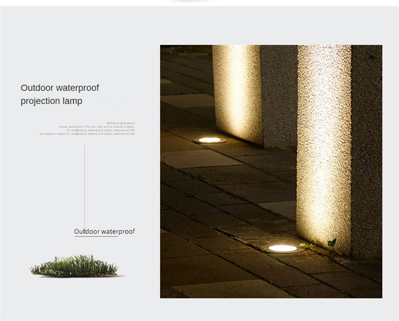 30W 50W Underground Garden Lights Outdoor Light Ip67 Outdoor Floor Led Outdoor Recessed Led Spotlight Underground Lamp 24V 12V