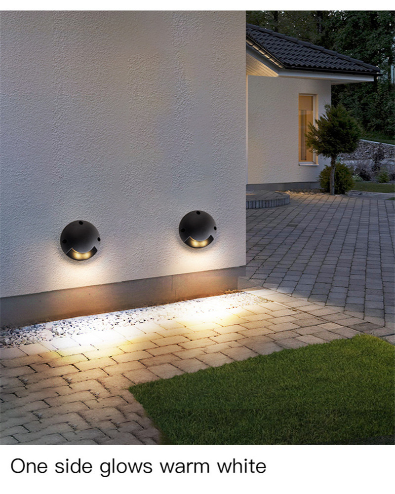 Corridor Walkway Lights Corner Light LED Sidewall Light Underground Lights Villa Scenic Spot Pedestrian Street Step Light Trail