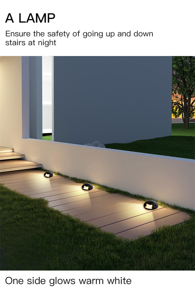 Corridor Walkway Lights Corner Light LED Sidewall Light Underground Lights Villa Scenic Spot Pedestrian Street Step Light Trail