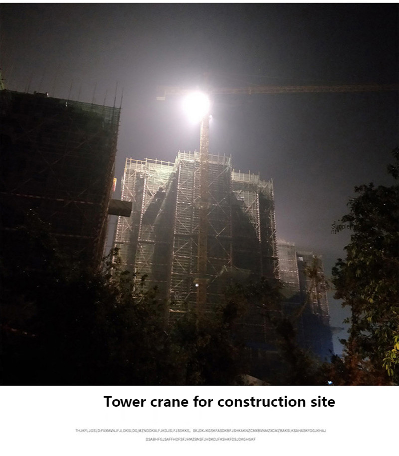 Led Tower Crane Lamp Construction Construction Site Light Outdoor Spotlight Waterproof Projection Searchlight Led Floodlight