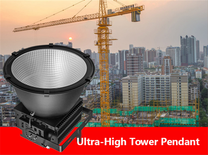 Construction Site Tower Crane Light Building Place Lighting Outdoor Engineering Stadium Wharf Lighting Floodlight Searchlight