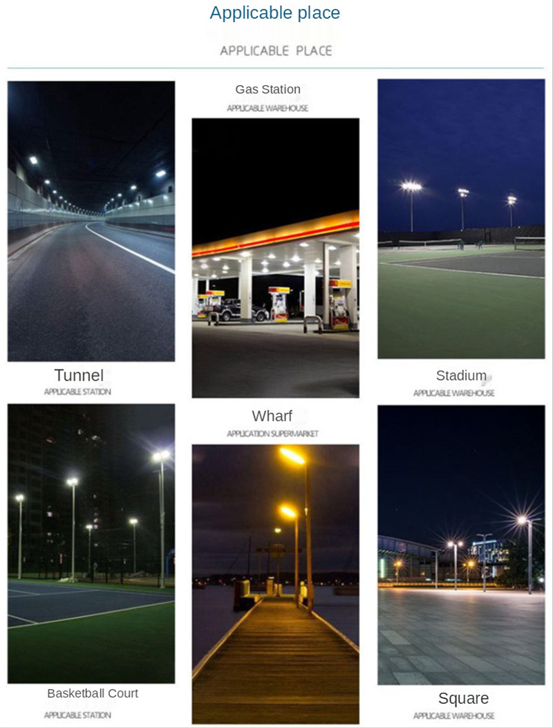 Outdoor Lighting Floodlight Led Spotlight Waterproof Led Lamp Scale Heat Dissipation Tunnel Lights Road Light 400W 300W 500W