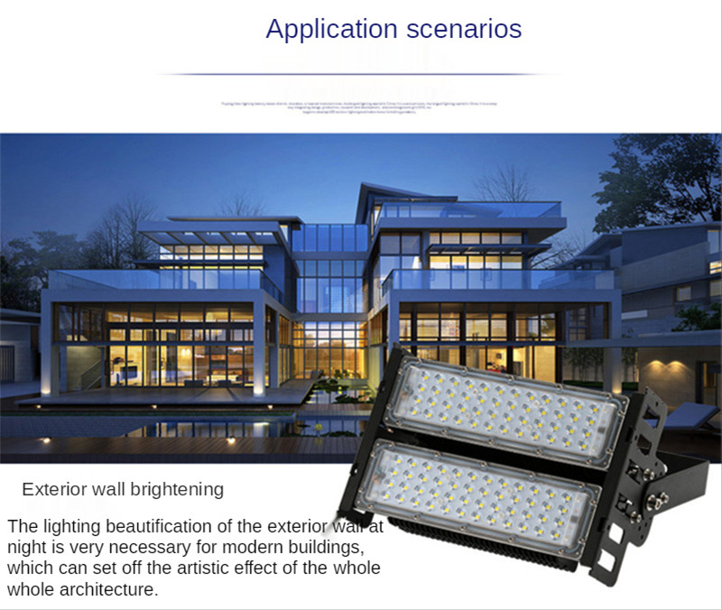 Outdoor Lighting Floodlight Led Spotlight Waterproof Led Lamp Scale Heat Dissipation Tunnel Lights Road Light 400W 300W 500W