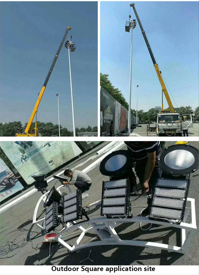 Outdoor Lighting Floodlight Led Spotlight Waterproof Led Lamp Scale Heat Dissipation Tunnel Lights Road Light 400W 300W 500W