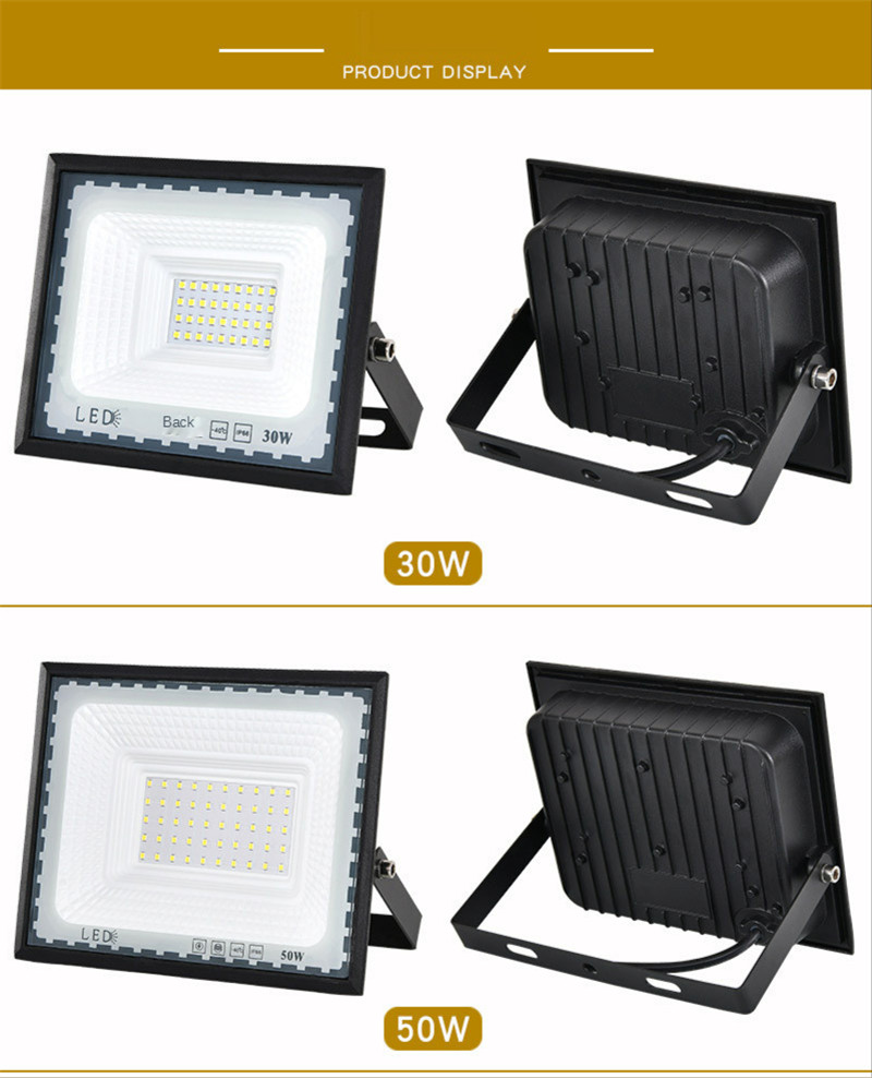 Ultra-thin Floodlight Outdoor Lighting Spotlight Led 100W Led 30W Garden Lights Outdoor Advertising Lighting Flood Light 150W