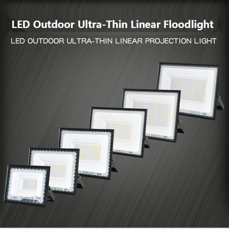 Ultra-thin Floodlight Outdoor Lighting Spotlight Led 100W Led 30W Garden Lights Outdoor Advertising Lighting Flood Light 150W