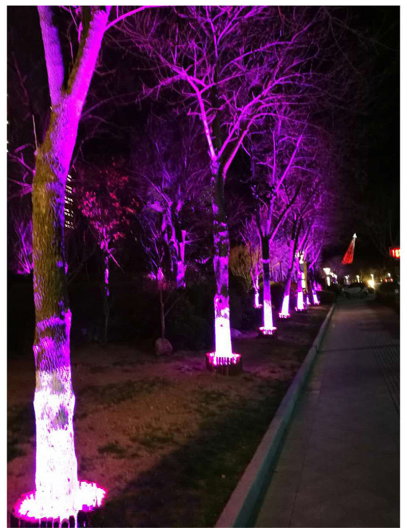 Xmas Tree Light Pillar Decoration Lights Outdoor Landscape Lighting Led Garden Lawn Lamp Post Lamps IP65 Waterproof 220V 24V