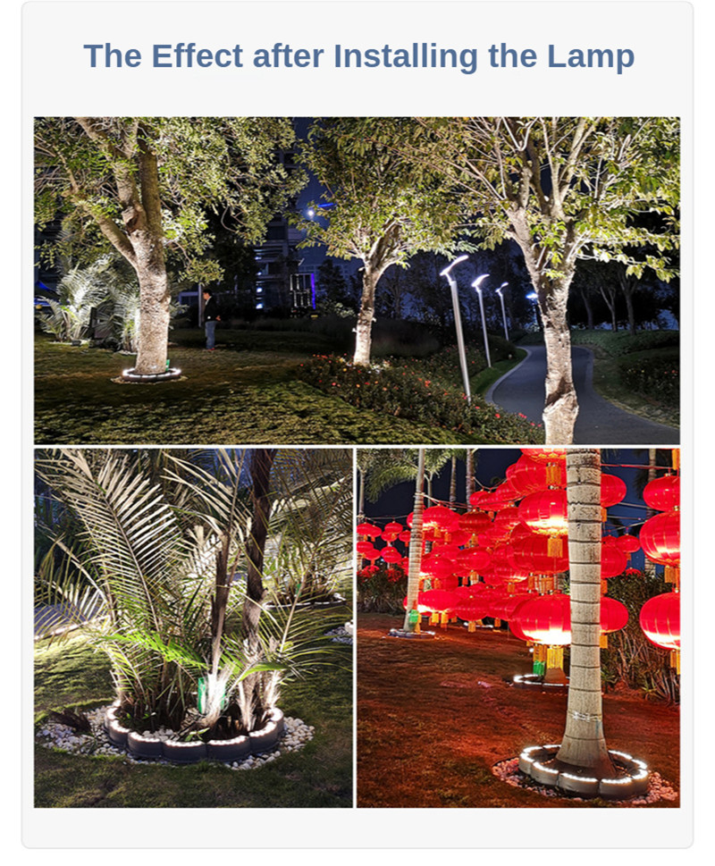 Xmas Tree Light Pillar Decoration Lights Outdoor Landscape Lighting Led Garden Lawn Lamp Post Lamps IP65 Waterproof 220V 24V