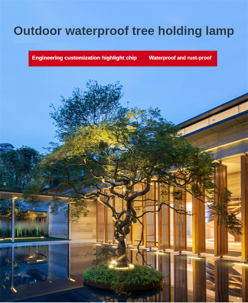 Project outdoor lighting lamp villa landscape lamp IP65 Waterproof Outdoor Engineering Lighting DC24V 220V Garden Trees Lighting
