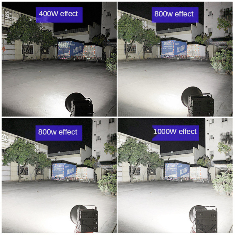 Outdoor Lighting Floodlight Led Spotlight Engineering Searchlight High-power High Bay Light Aluminum AC110-265V Lamp 800W 1000W
