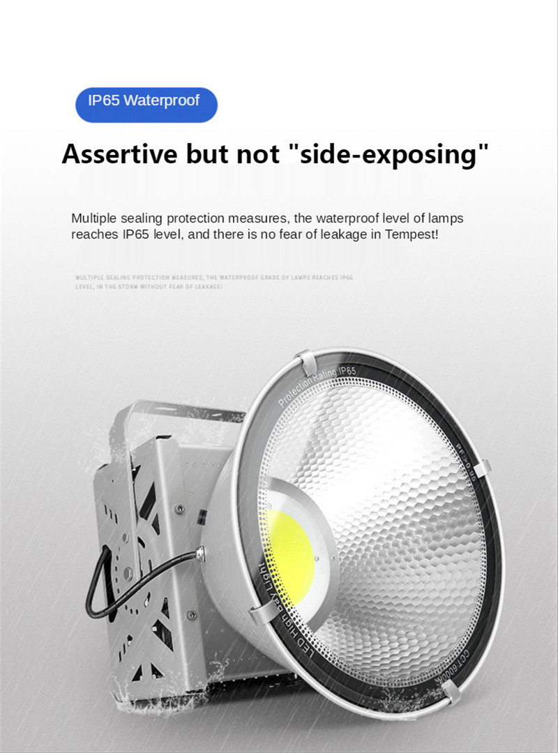 Outdoor Lighting Floodlight Led Spotlight Engineering Searchlight High-power High Bay Light Aluminum AC110-265V Lamp 800W 1000W