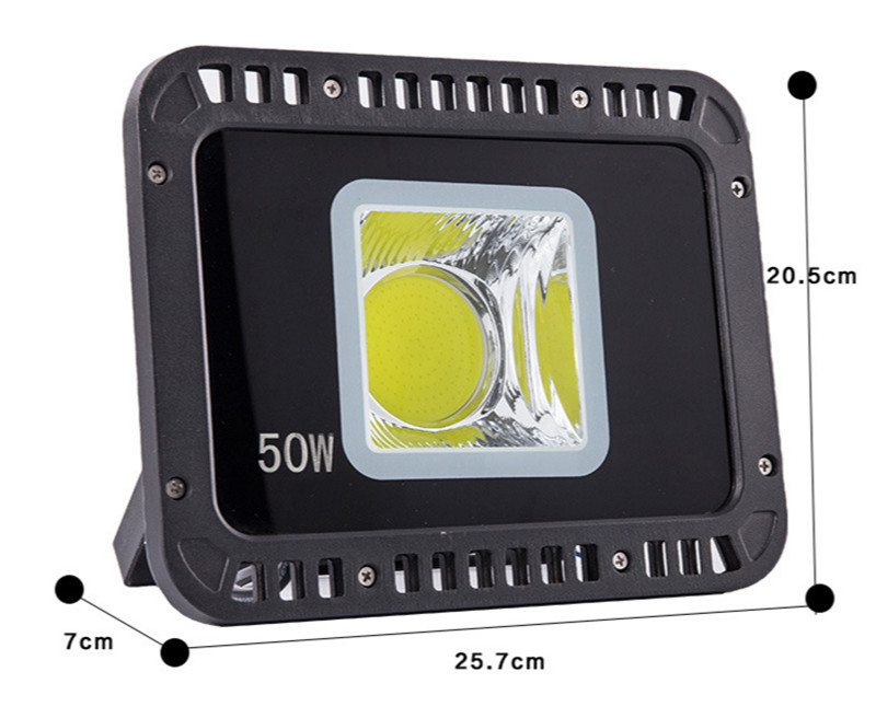 Led Floodlight Garden Led Spotlight External Led Sealed Lamp Waterproof Outdoor Flood Lighting AC220v 100W 200W 300W 400W 500W