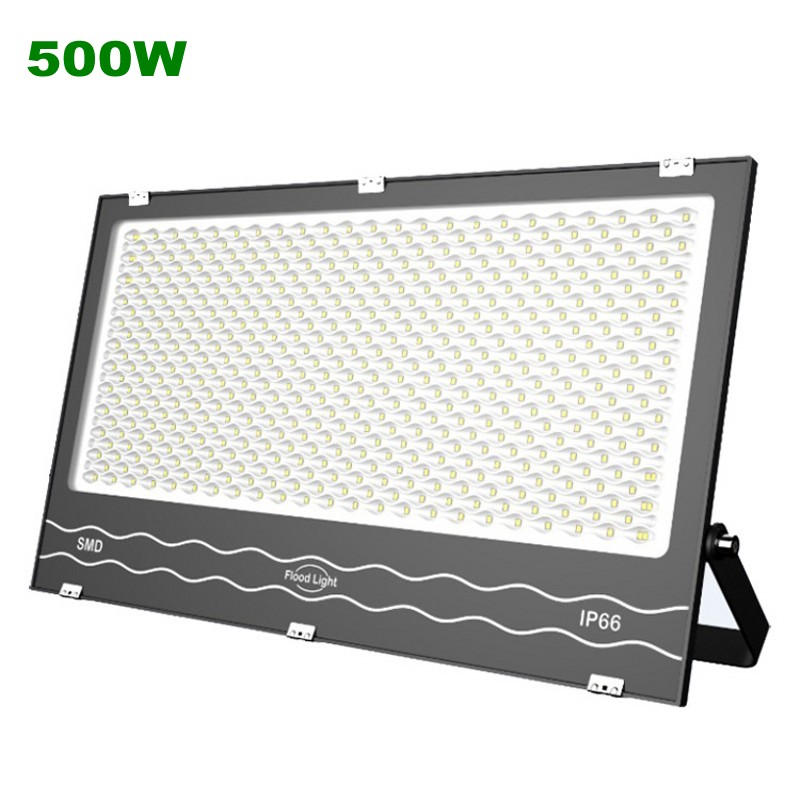 10pcs LED Flood Light 50W 100W 200W 300W 400W 500W 600W Floodlights LED Outdoor Lighting Projector Reflector Lamp 220V Garden