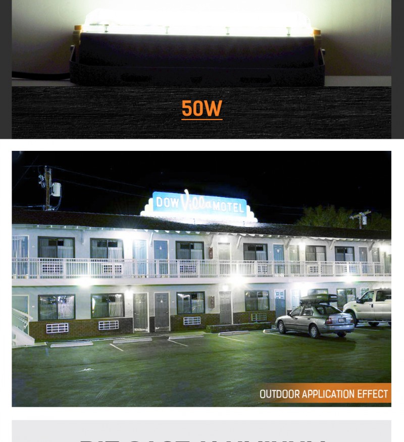 Outdoor Led Flood Light 50W AC220V Waterproof IP65 Spotlight for Garden Wall Lamp Foco Led Exterior Lights Floodlight