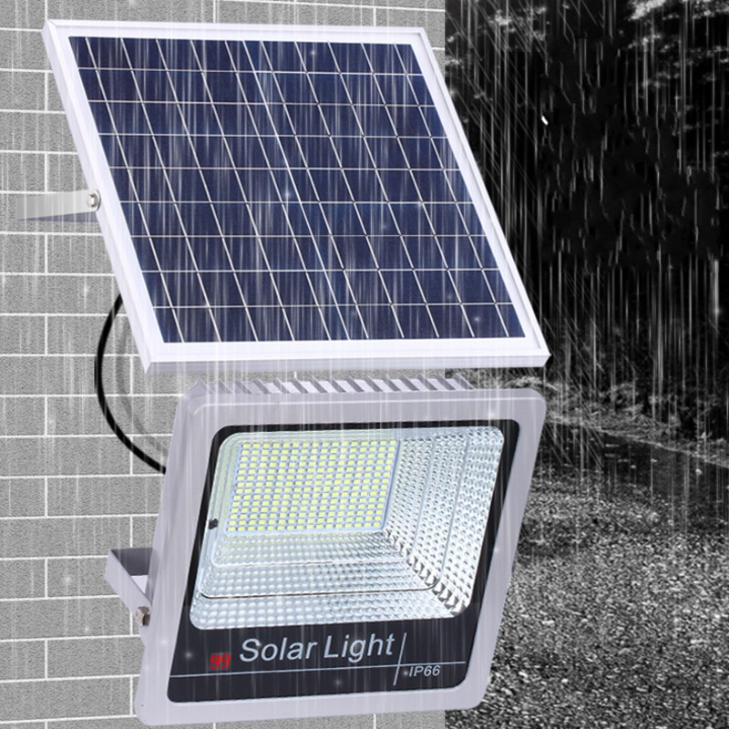 1pc 40W 60W 80W 100W 120W Waterproof Solar Powered LED Flood Light Outdoor Garden Spotlight Solar Floodlights Remote Control